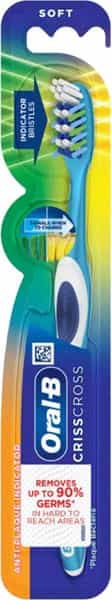Oral-B Soft Crisscross Anti - Plaque Toothbrush - 1