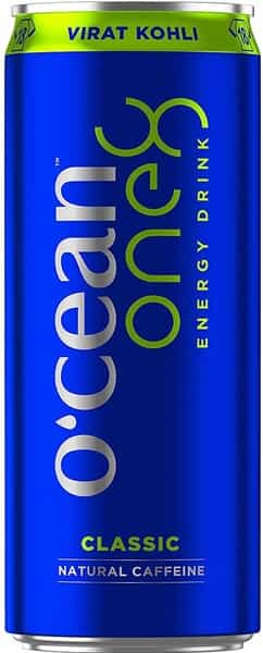 O'cean Natural Natural Energy From Plant Based Caffeine - 330Ml Pack Of 4