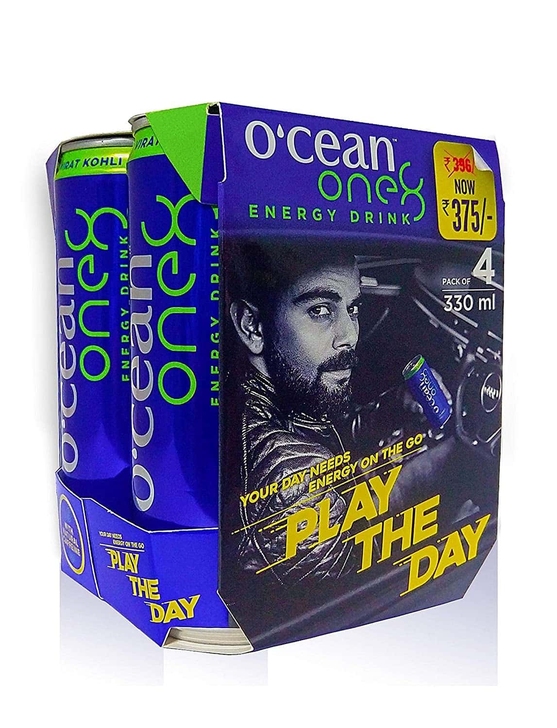 Buy O'Cean Natural Energy Drink With Natural Energy From Plant Based