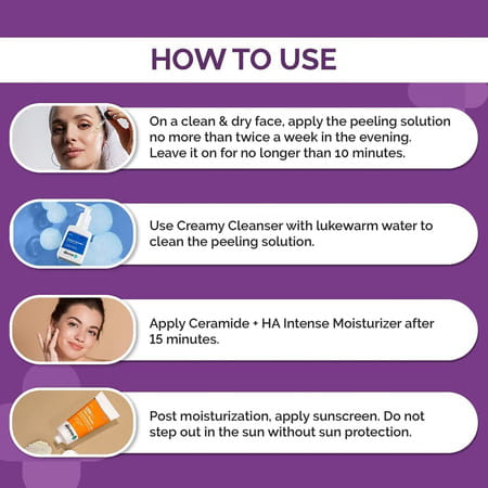 The Derma Co. 15% Aha+1% Bha Beginner Face Peeling Solution - 30Ml
