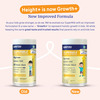 Gritzo Supermilk Growth+ Unsweetened Drink Mix (7-12Y Boys) | 10G Powder (Creamy Vanilla | 400G)