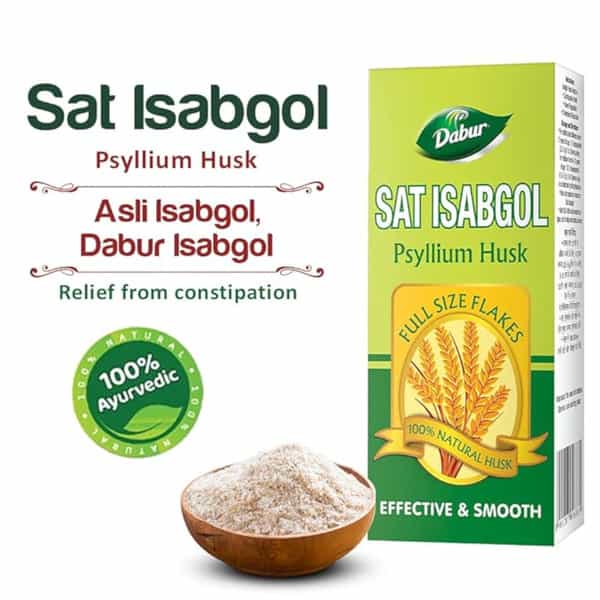 Dabur Sat Isabgol Powder 180 Gm