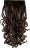 Streak Street Clip-In 24'' Soft Curls Mix-Brown Hair Extensions