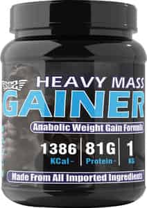 Sos Nutrition High Protein Heavy Mass Gainer Chocolate Added Multivitamins - 1000g