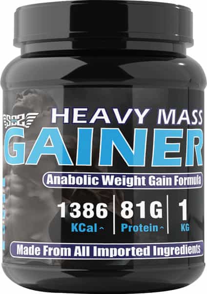 Sos Nutrition High Protein Heavy Mass Gainer Chocolate Added Multivitamins - 1000G
