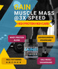 Sos Nutrition High Protein Heavy Mass Gainer Chocolate Added Multivitamins - 1000G