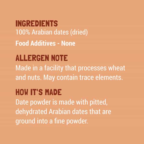 Slurrp Farm Dates Powder Natural Sweetner 100G