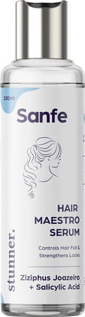 Sanfe Stunner Salicylic Acid Hair Maestro Serum Removes & Controls Dandruff 100 Ml
