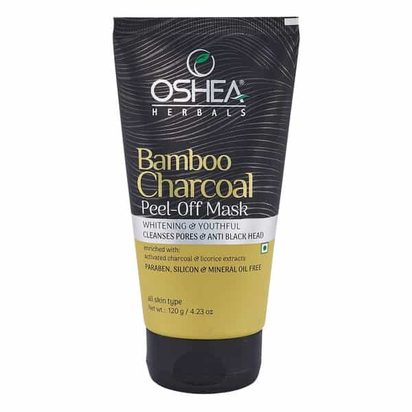 Oshea Bamboo Charcoal Peel Off Mask Cream 120 Gm