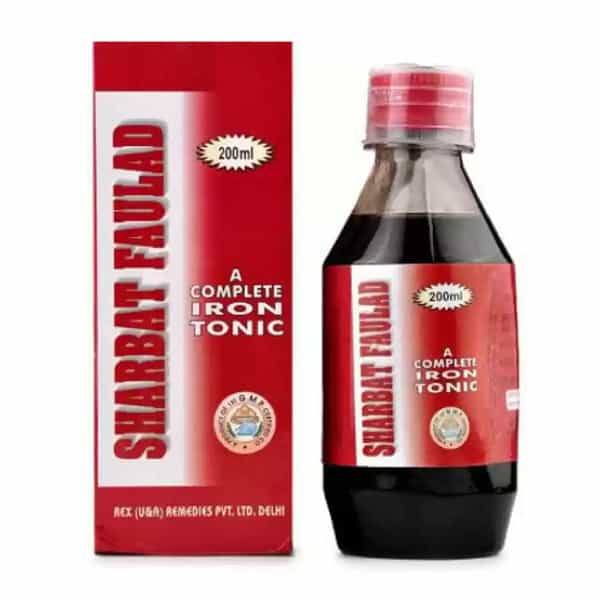 Rex Sharbat E Faulad (200Ml) Pack 3