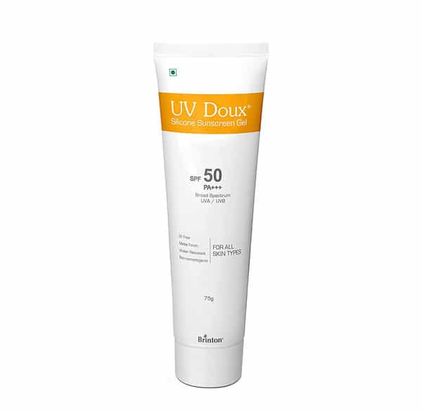 Brinton Uv Doux Spf 50 Pa +++ Tube Of 75Gm Silicone Sunscreen Gel