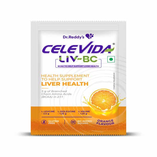 Celevida Liv Bc Orange Flavour Sachet Of 7.5Gm Oral Powder