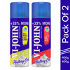 Vi-John Shaving Foam Hard Skin + Zesty Breeze Lemon Lime Shaving Foam Combo (400Gm Each)