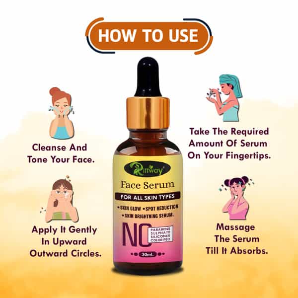 Face Serum For Brightening | Glowing And Dark Spot Removal 100% Ayurvedic (30Ml)