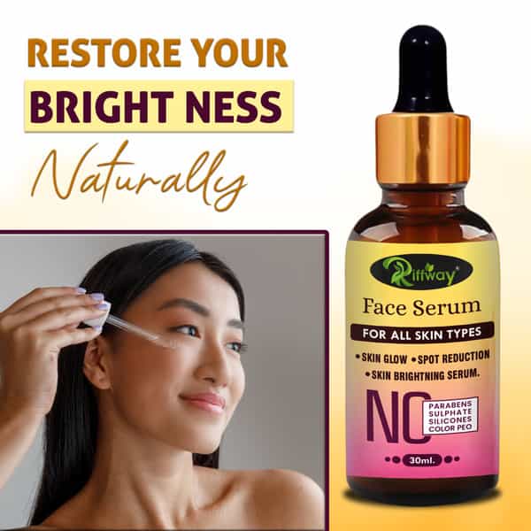 Face Serum For Brightening | Glowing And Dark Spot Removal 100% Ayurvedic (30Ml)