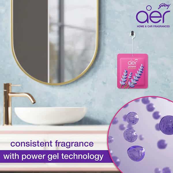 Godrej Aer Power Pocket Bathroom Freshner (Assorted - Pack Of 3)