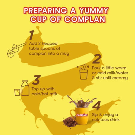 Complan Nutritional Drink Royale Chocolate Flavour Jar 500 Gm