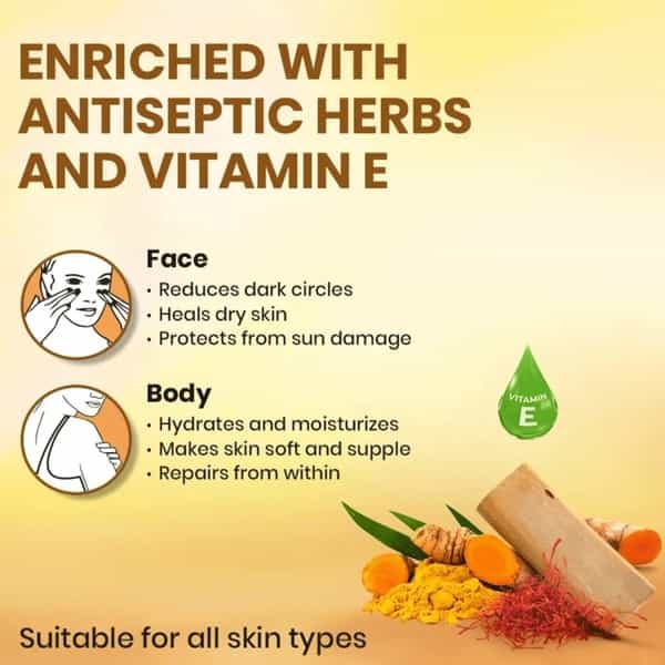 Boroplus Aloe Gel Haldi Chandan Kesar Moisturizer Tube Of 60 Ml