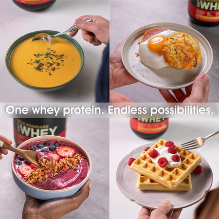 Optimum Nutrition Gold Standard 100% Whey Protein Unflavoured Powder 907 Gm