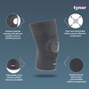 Tynor Knee Cap Open Patella Grey Small 1 Unit