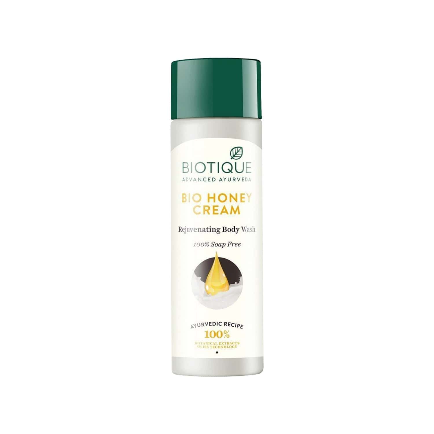 Buy Biotique Bio Honey Cream Rejuvenating Body Wash 190 Ml Online & Get