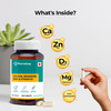 Pharmeasy Bone Voyage | Calcium Magnesium Vitamin D3 & Zinc | Bones & Dental Health | 60 Tablets