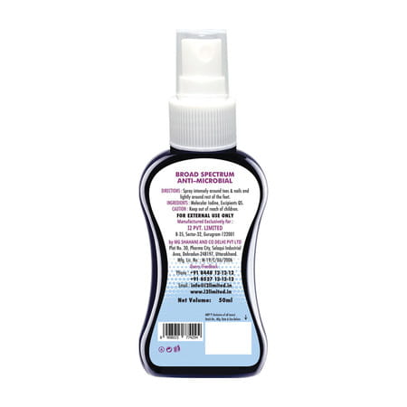 I2 Foot Deodorizer For Cleaning & Protect Foot -50 Ml