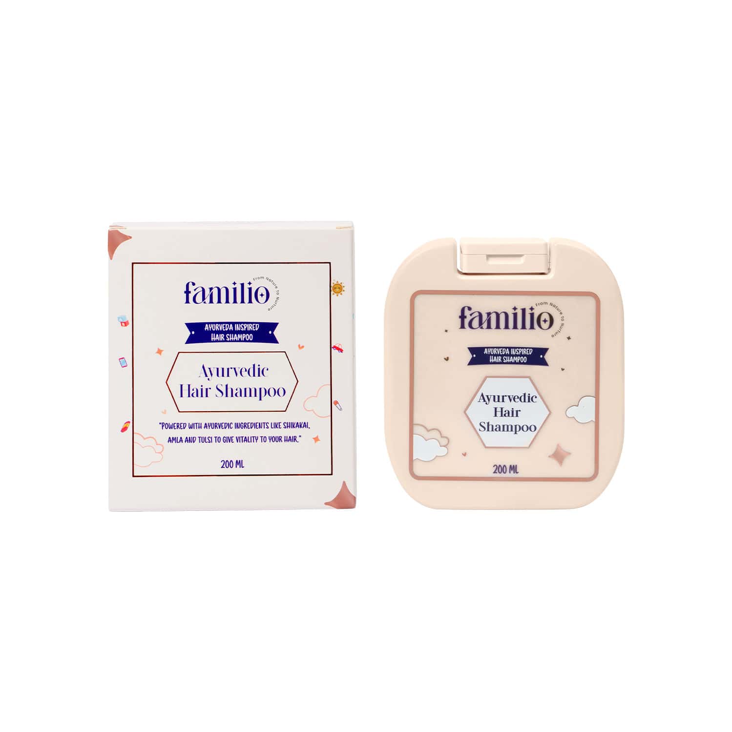 Familio Ayurvedic Hair Shampoo - 200ml