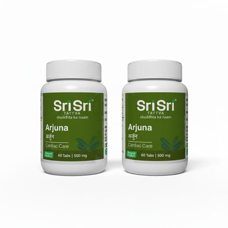 Sri Sri Tattva Arjuna - Cardiac Care | 60 Tabs | 500 Mg