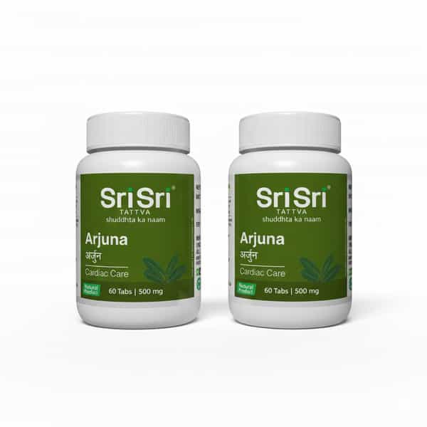 Sri Sri Tattva Arjuna - Cardiac Care | 60 Tabs | 500 Mg