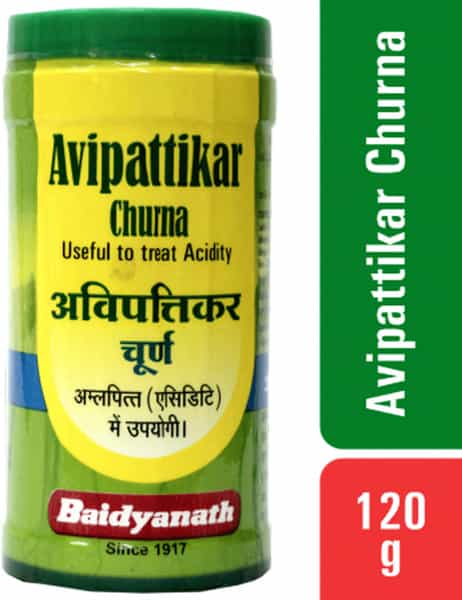 Baidyanath Asli Ayurved Avippattikar Churna 120G For Healthy Digestion Natural Constipation Relief