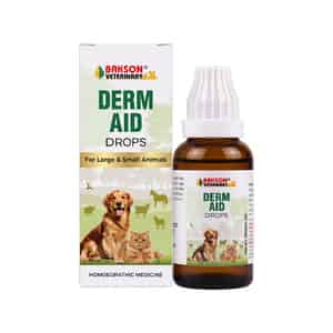 Baksons Homoeopathy Derm Aid Drops For Veterinary Use 30 Ml