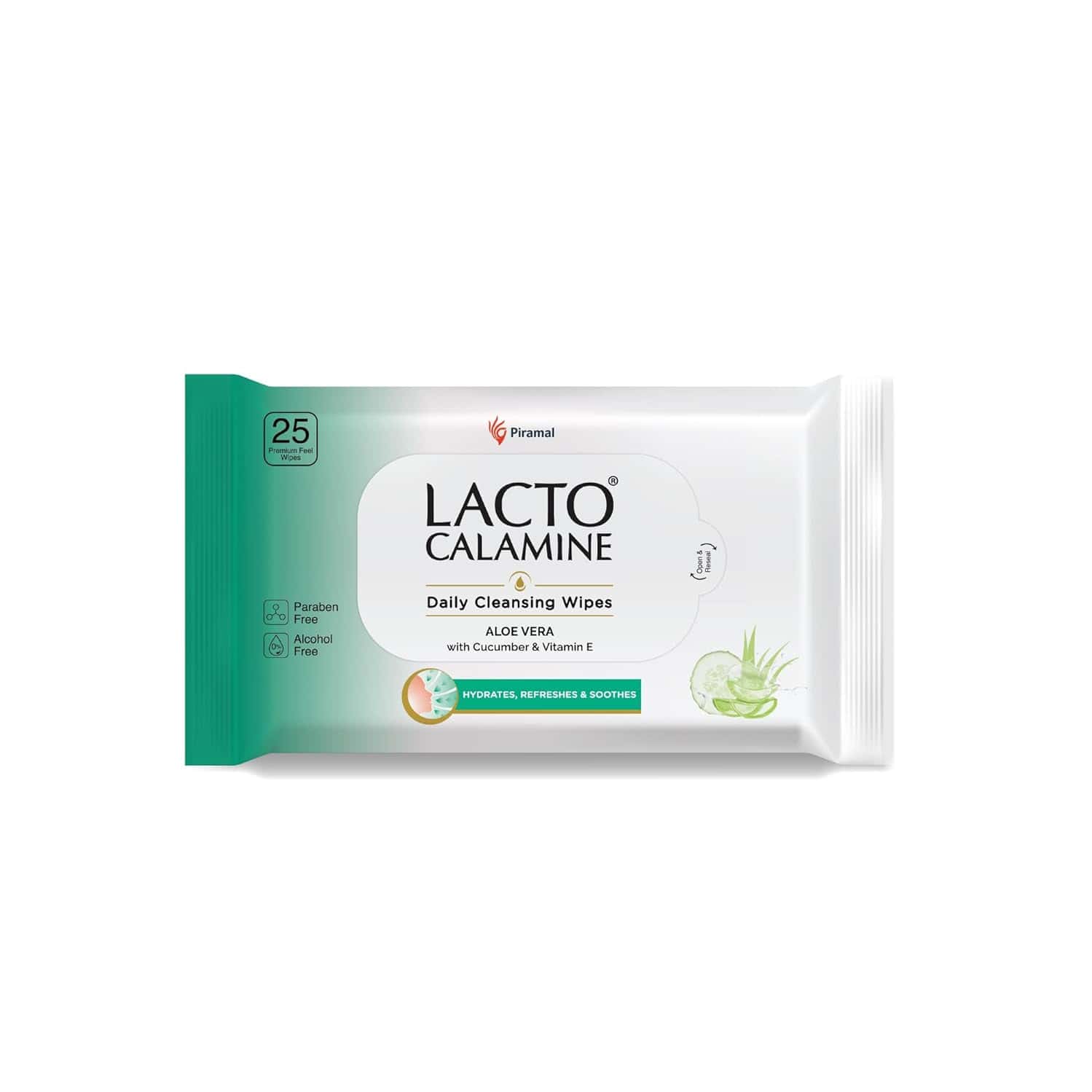 Lacto Calamine Daily Cleansing Face Cleansing Wipes Pack Of 10