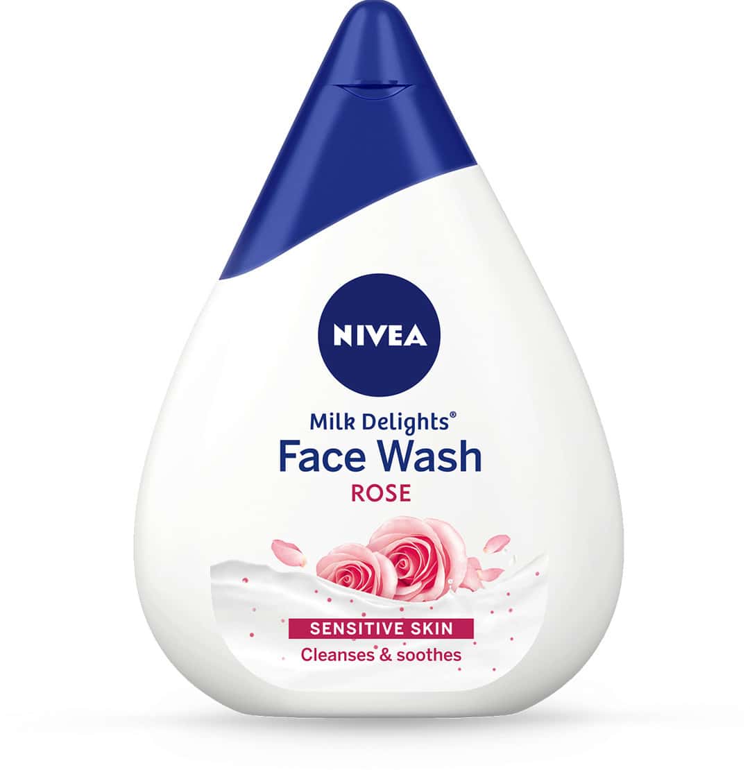 Nivea Milk Delights Rose Facewash - 100 Ml