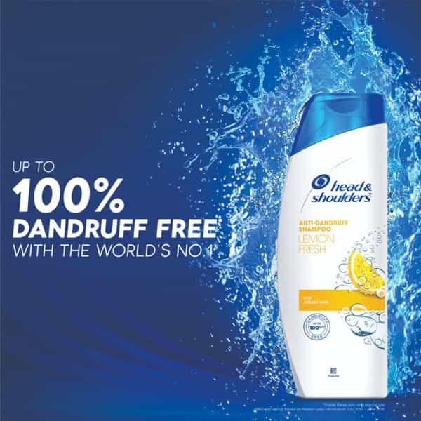 Head & Shoulders Anti Dandruff Lemon Fresh Shampoo -180Ml