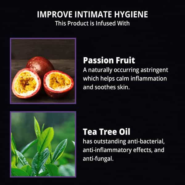 Skin Elements Men's Intimate Wash With Passion Fruit - 120 Ml