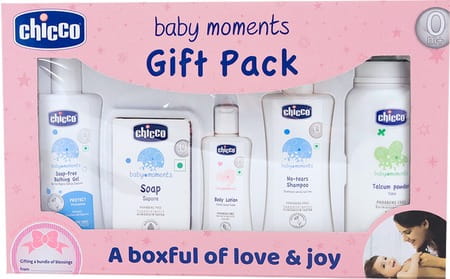 Chicco Baby First Cuddle Gift Set -pink