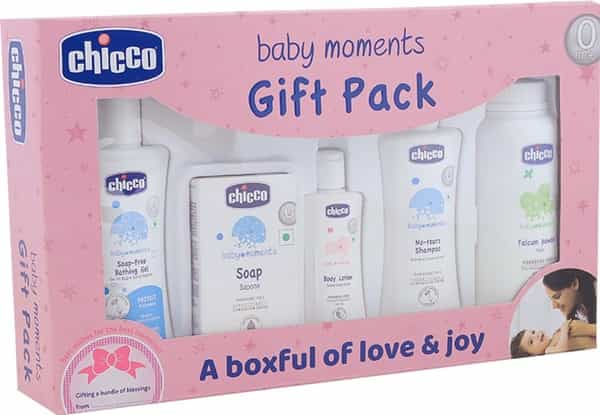 Chicco Baby First Cuddle Gift Set -Pink