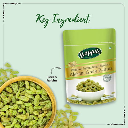 Happilo Premium Afghani Seedless Raisins 200g