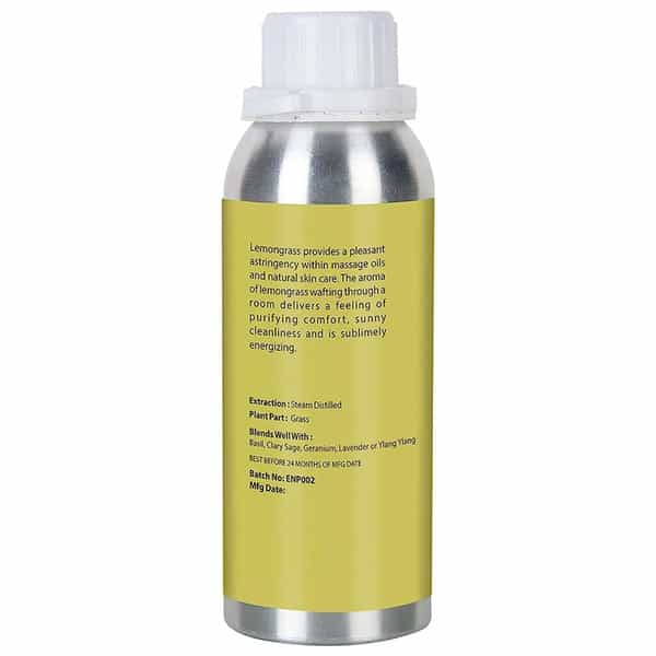 Earth N Pure Lemongrass Oil 100% Pure And Natural Essential Oil - 250 Ml (8.4 Fl. Oz.) (250 Ml)