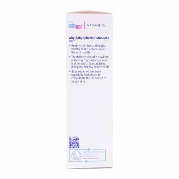 Sebamed Baby Massage Oil| With Soya Oil|Non- Greasy|Ideal For Newborn |150 Ml