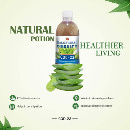 Axiom Aloevera Obesity Cod-23 Juice - 500ml
