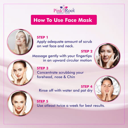 Pink Root Tea Tree Mask With Clove Oil 500gm