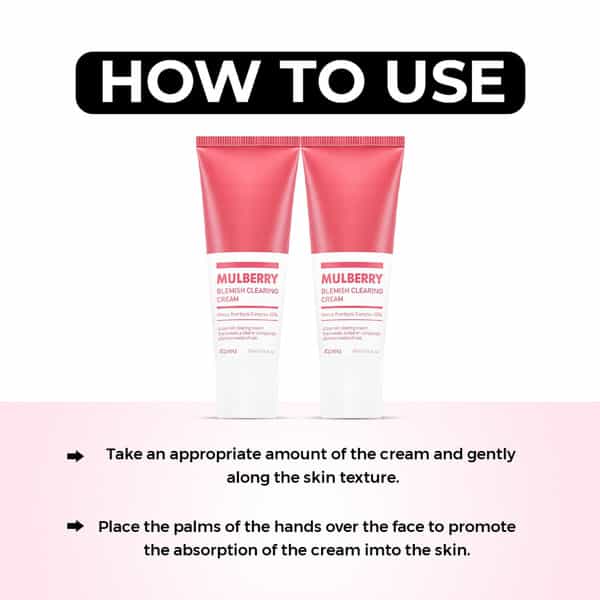 A'pieu Mulberry Blemish Clearing Cream - Cream Is Enriched - Mulberry Extract - 50Ml