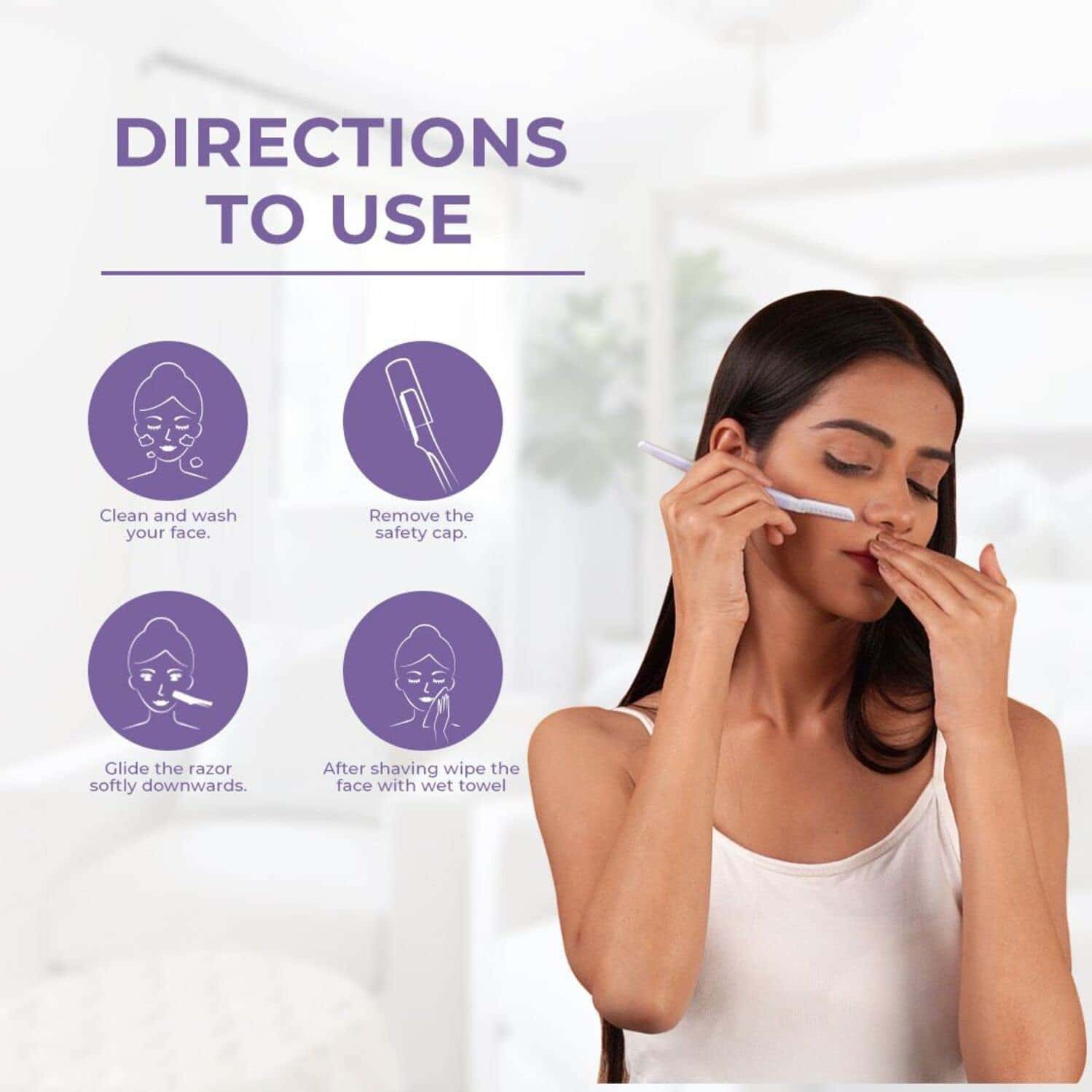 Buy SANFE FACE RAZORS (GLIDE PACK OF 3) Online & Get Upto 60 OFF at PharmEasy