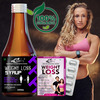 Weight Loss Syrup & Weight Loss Capsules - 100% Ayurvedic (200Ml+10Capsules)
