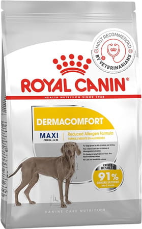Royal Canin Derma Comfort Maxi Adult Dog Food | 3 Kg | Proven Results In 2 Months