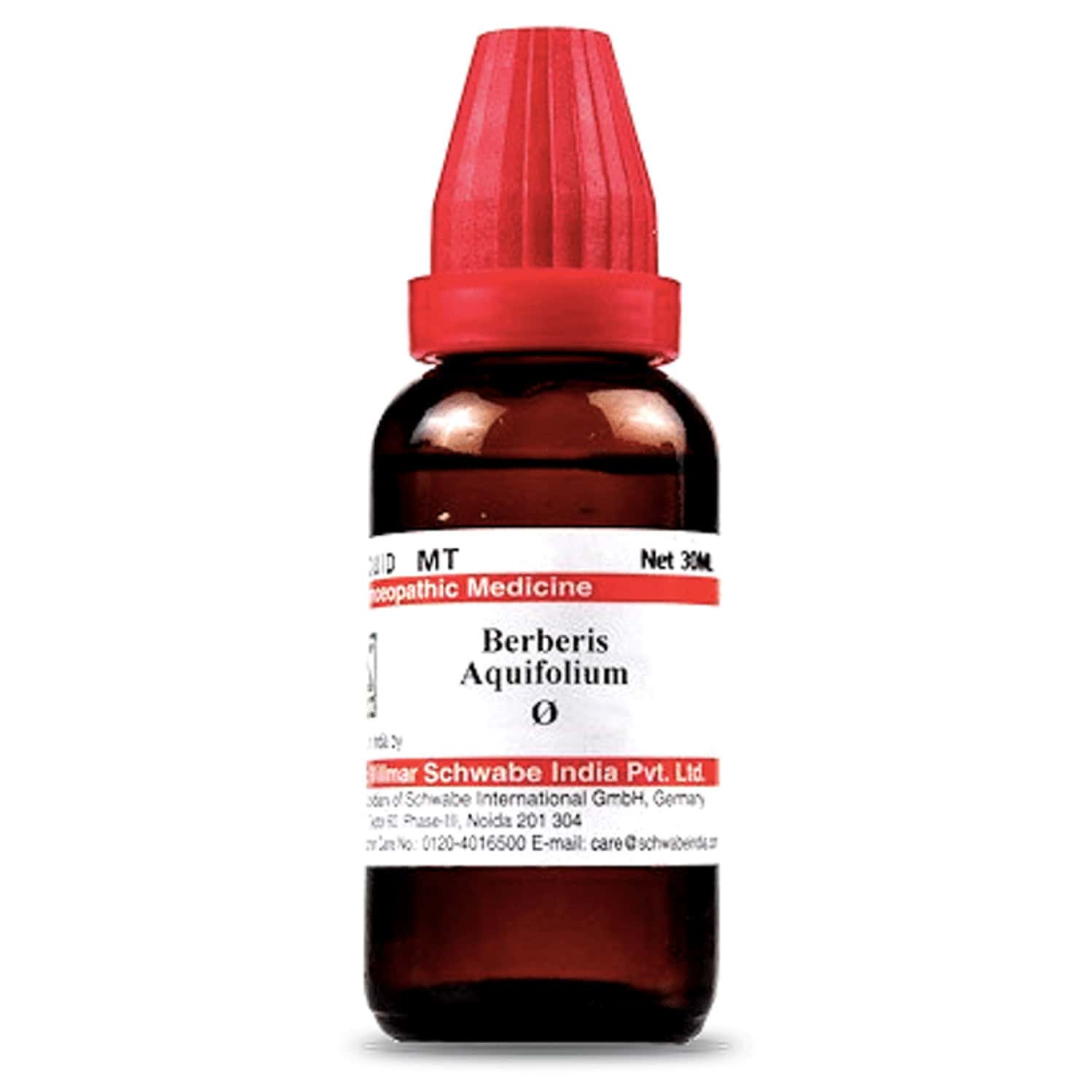 Dr. Willmar Schwabe India Berberis Aquifolium Mother Tincture Q 30 Ml