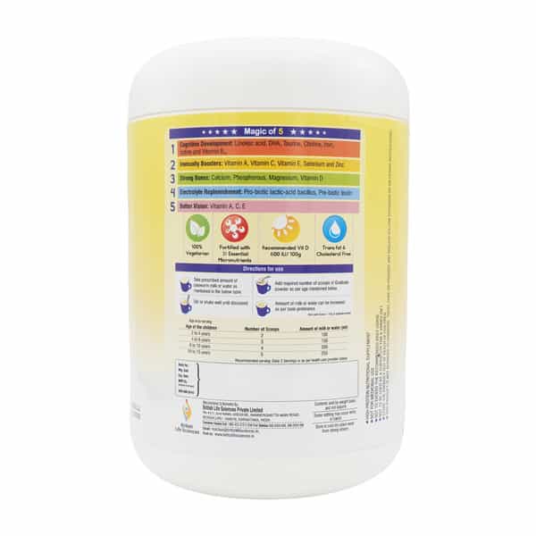 Graduate | Vanilla | 2 Years & Above | Jar 300 Gm Oral Powder
