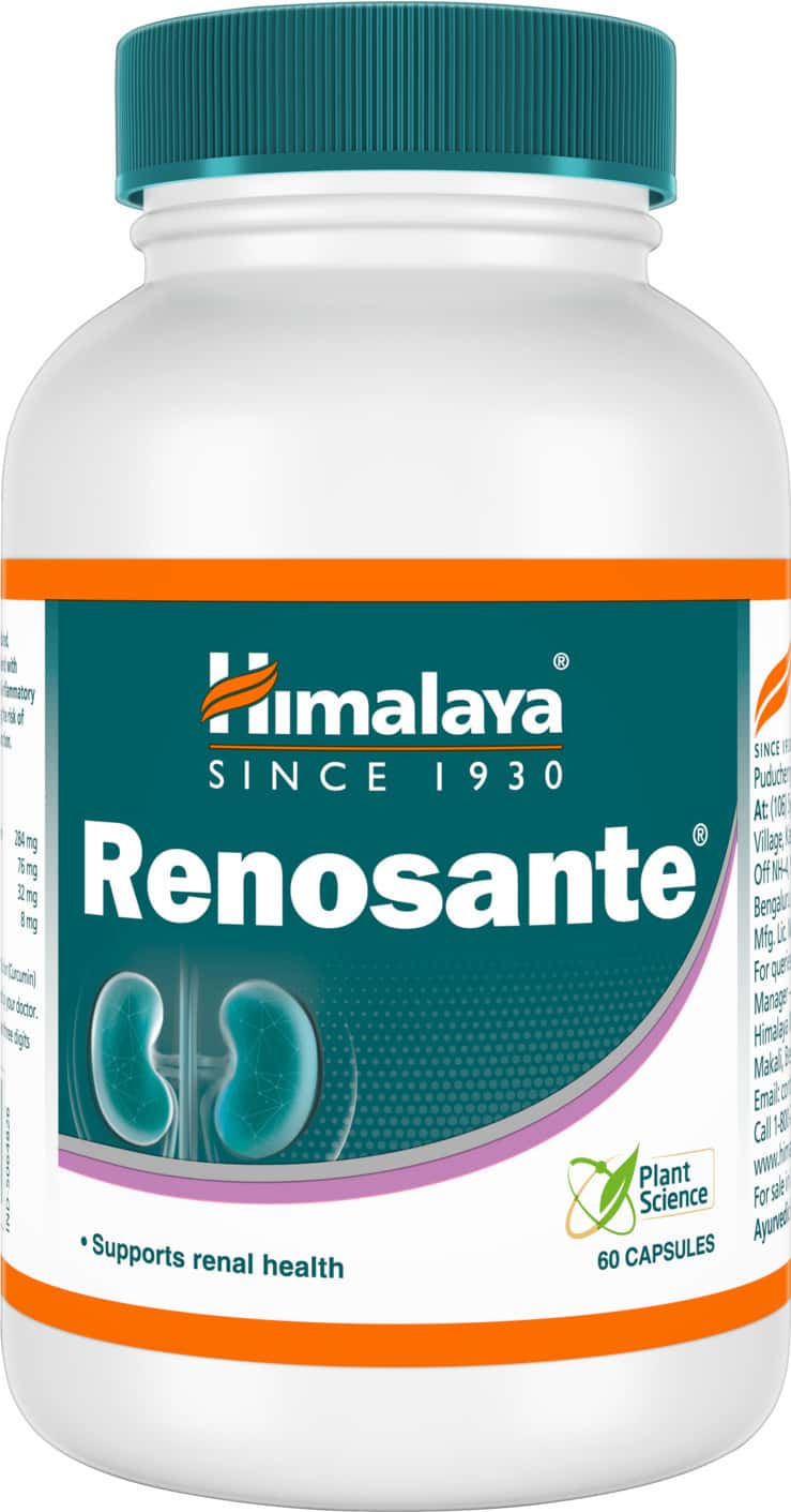 Himalaya Renosante | For Kidney Wellness | Bottle 60 Capsules